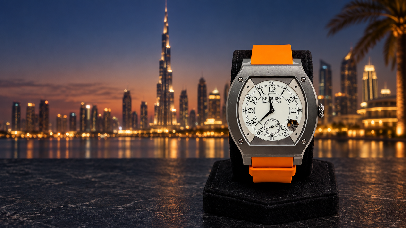 Curated timepiece from the Chrono Vogue collection
