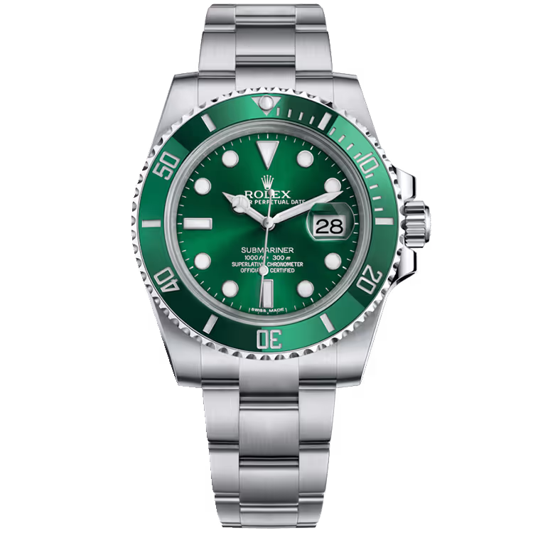 Rolex Submariner "Hulk", green dial and ceramic bezel